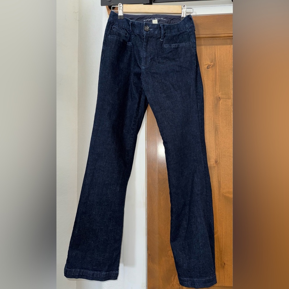 Banana Republic Dark Blue Women’s Flare Leg Jeans